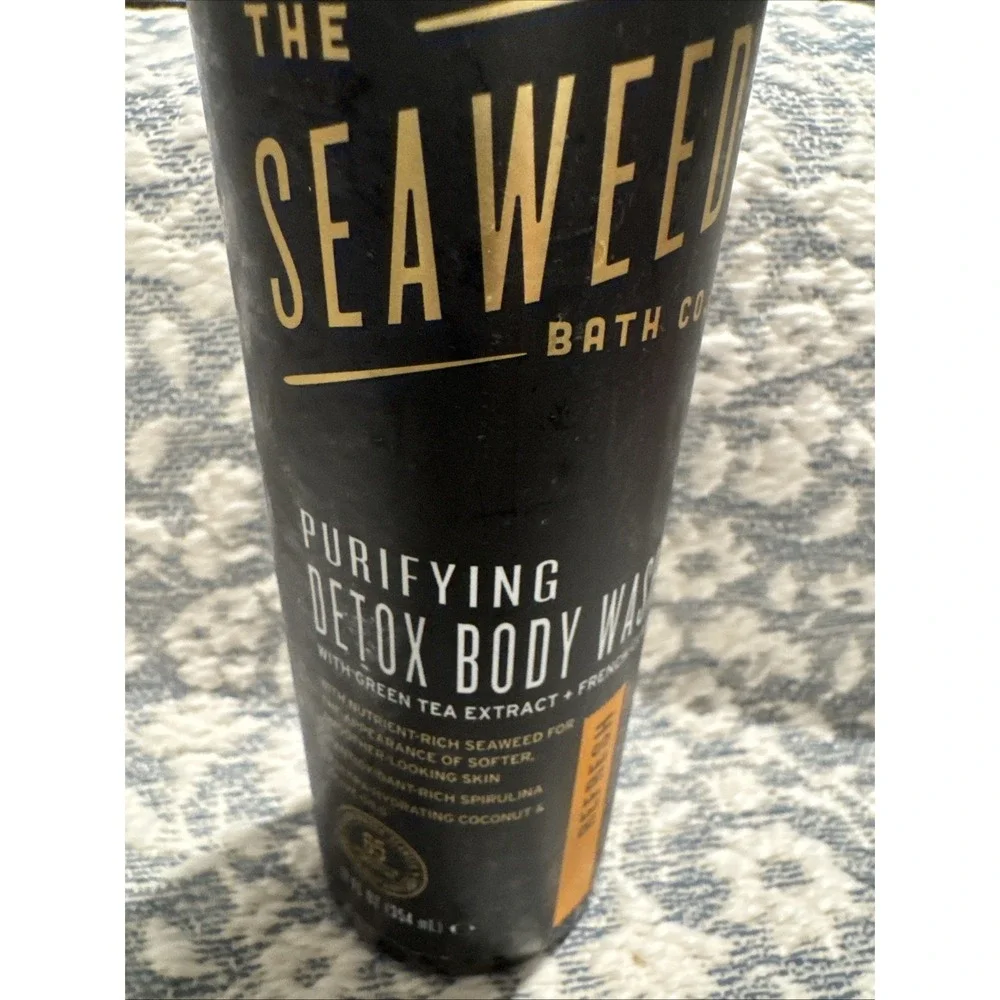 The Seaweed Bath Co. Purifying Detox Body Wash, Refresh Scent (Orange, Eucaly...
